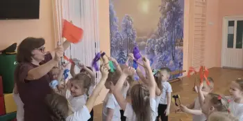 Физкультурное развлечение к 23 февраля.