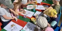 Необычное рисование : день художественногоэкспериментирования